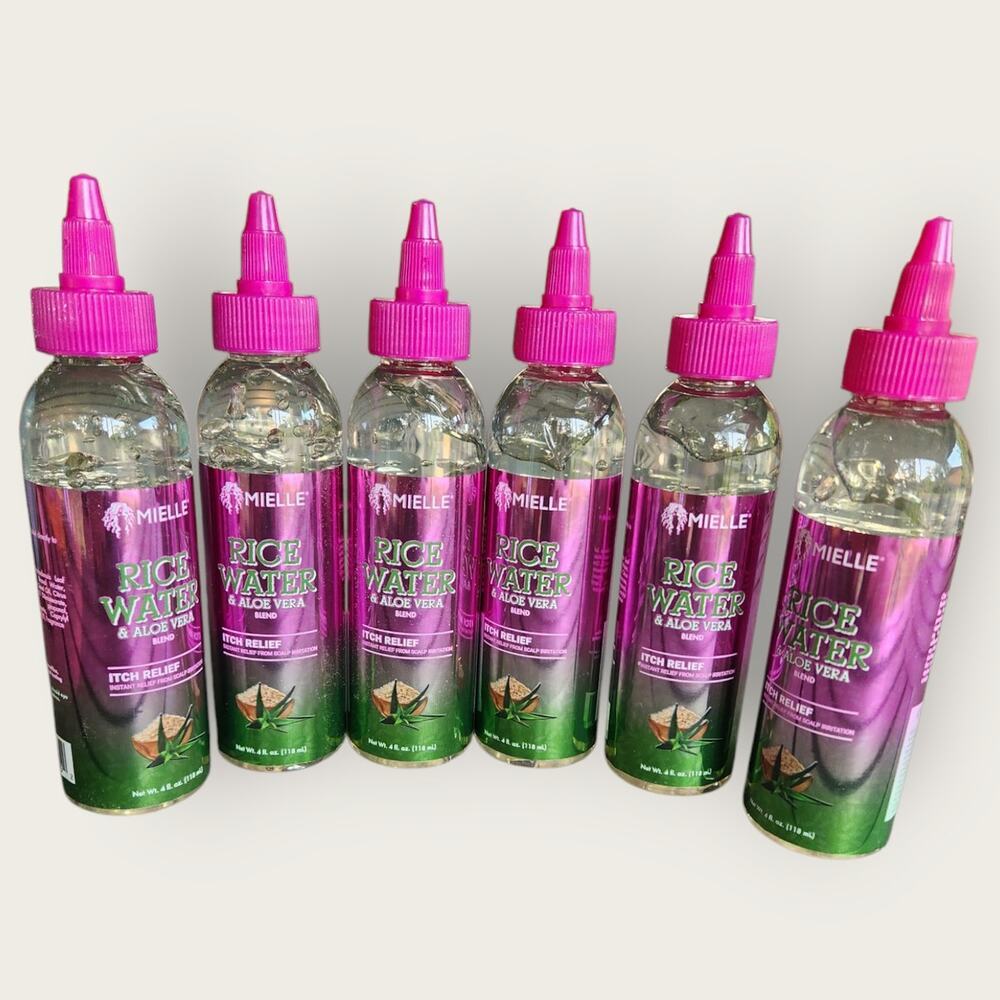 Mielle Rice Water and Aloe serum Itch Relief 4 fl oz (6 pack) Hair Care Sealed